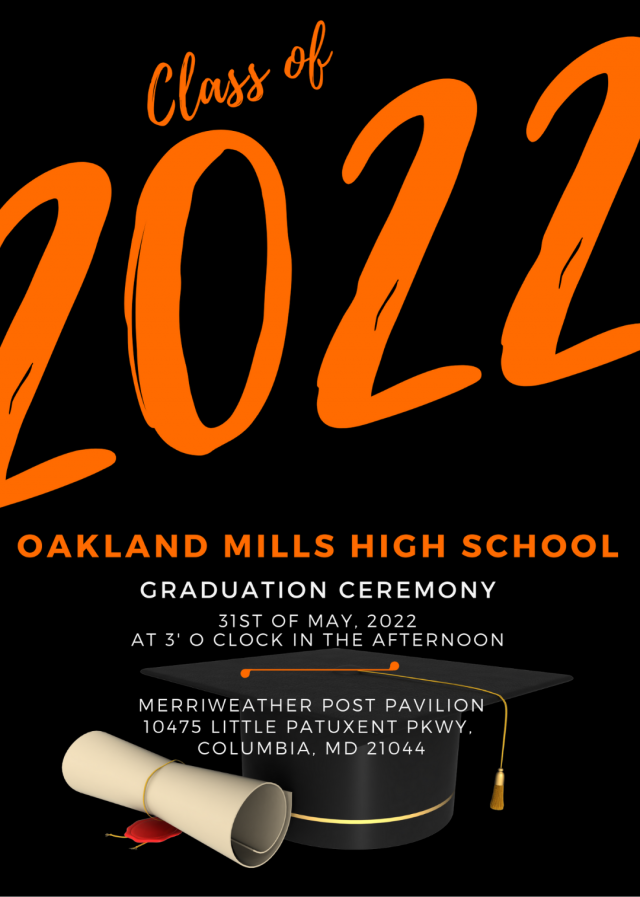 Image of graduation announcement 2022.
